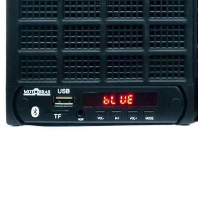 Rádio Portátil 7 Faixas Rm-pu32ac Preto Motobras
