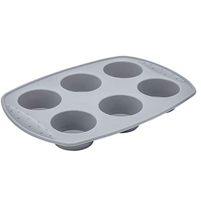 Forma Antiaderente Silicone Assadeira Bolo Muffin