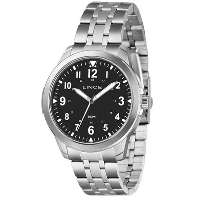 Relógio Lince Masculino Ref: Mrmm056l46 P2sx Casual Preteado