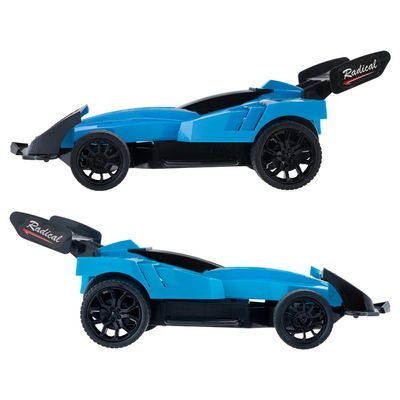 Veículo Controle Remoto 7 Funções Garagem S.A. Radical  Azul