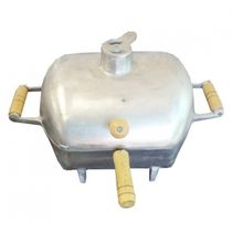 Churrasqueira Aluminio Fundido / Batido À Bafo Pequena