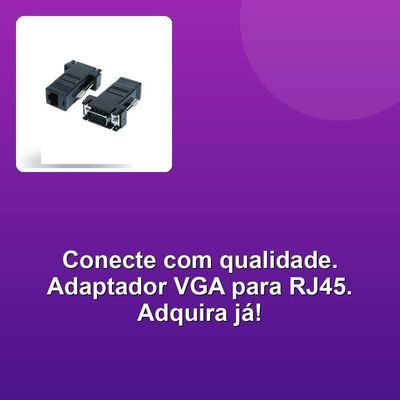 Adaptador Vga Para Rj45