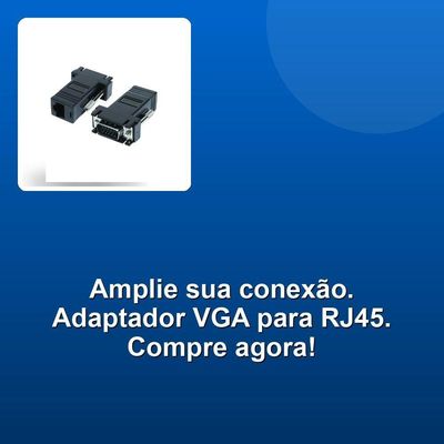 Adaptador Vga Para Rj45