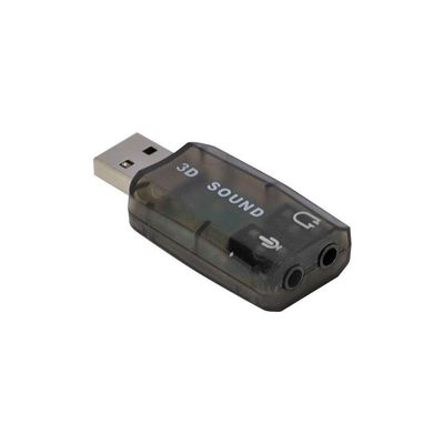 Adaptador Placa De Som Usb 5.1 Canais Virtual