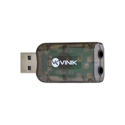 Adaptador Placa De Som Usb 5.1 Canais Virtual