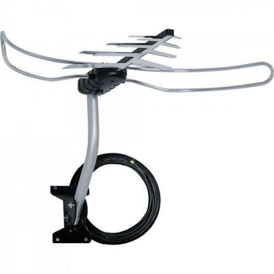 Antena Externa Tv 4 Em1 Vhf-uhf-fm-hdtv Dtv-3000 Aquário