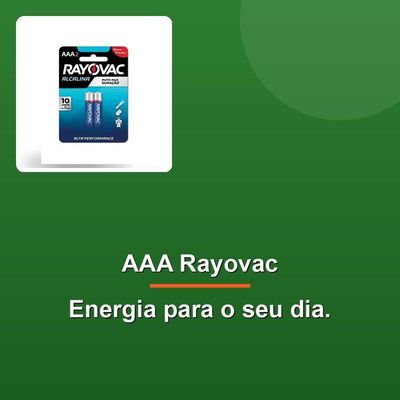 Pilha Alcalina Aaa C-2