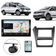 Central Multimídia 2 Din Carplay Android Auto Spacefox 2012-13 Moldura + Câmera