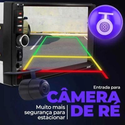 Central Multimídia Gol G3 Câmera Ré Bluetooth Espelhamento