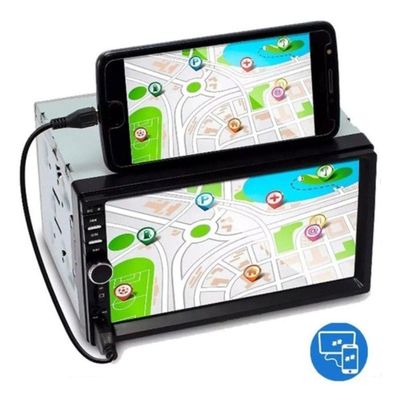 Central Multimídia Saveiro G3 Câmera Ré Bluetooth Espelhamento