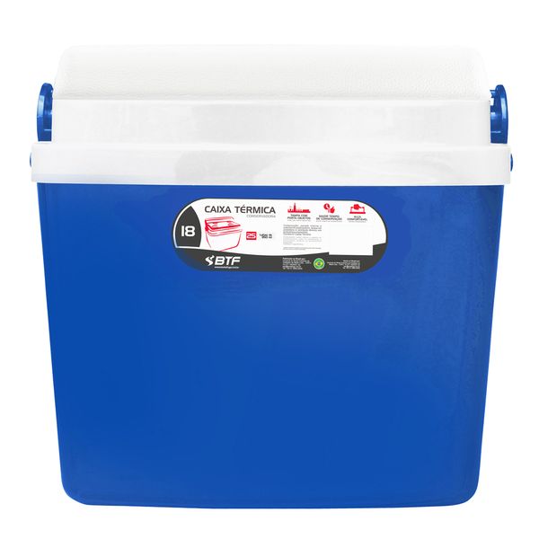 Caixa Térmica Botafogo Azul 18L Caixa Térmica Botafogo Azul 18L