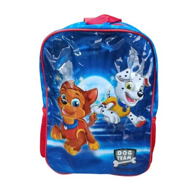 Mochila Infantil de Costa Cachorro Herói - Sortida