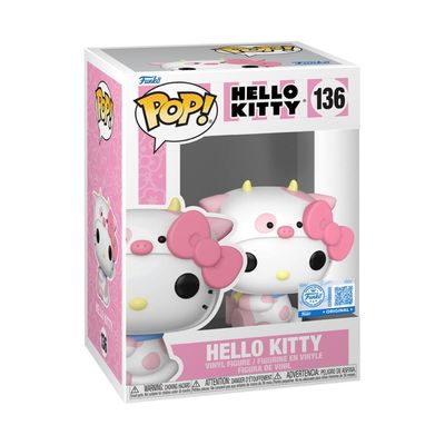 Boneco Funko Pop! Exclusivo Sanrio - Hello Kitty De Vaca
