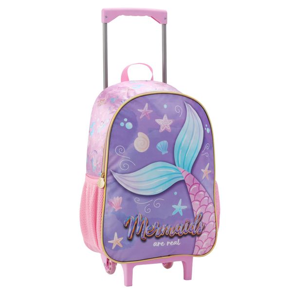 Mochilete Infantil Feminina Sereia MR43228A - Seanite Mochilete Infantil Feminina Sereia MR43228A - Seanite