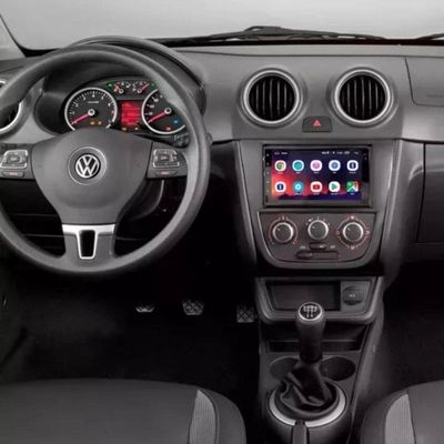 Central Multimídia Saveiro G5 Câmera Ré Bluetooth Espelha