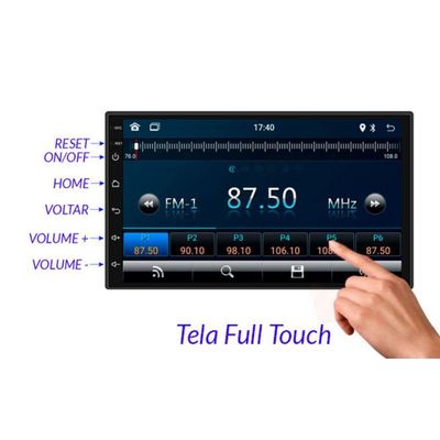 Central Multimidia Roadstar Android Com Carplay 7 -