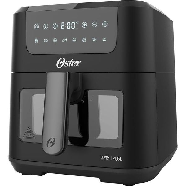 Fritadeira Digital Clear Oster 4,6L Com Visor - 220v