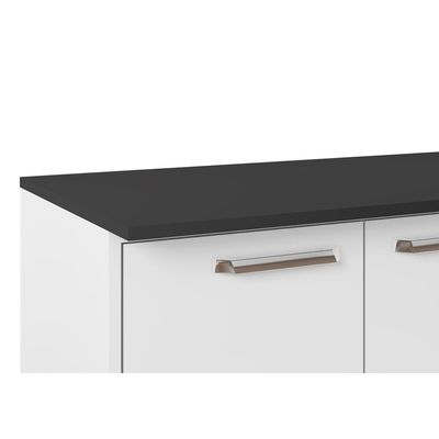 Cozinha Completa Compacta Xangai Plus Multimóveis Branco