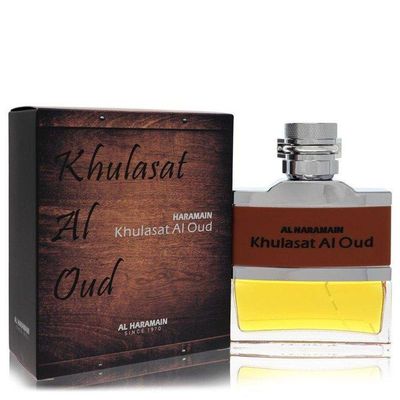 Perfume Masculino Al Haramain Khulasat Oud Eau de Parfum - unisex 100ml