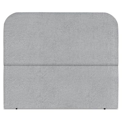 Cabeceira Casal 140 Cm Com Frame Alana Boucle Cinza Artte Cinza