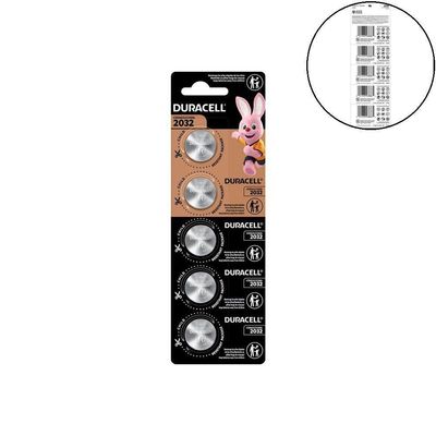 Pilha Moeda Lithium 3v Cr2032 Duracell Com5 Pilhas