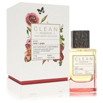 Perfume Unisex Reserve Hemp & Ginger By Clean 100 Ml