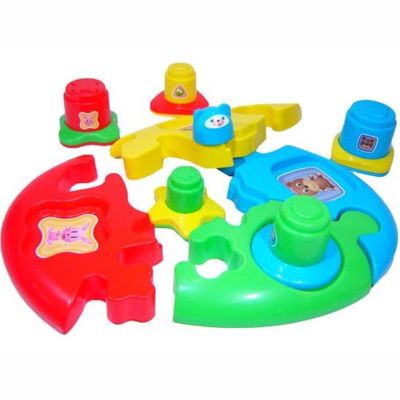 Quebra Cabeça Didático Duo Baby Puzzle - Calesita