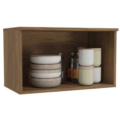 Armário Aéreo Botanic 60cm 1 Porta Basculante MDP Kappesberg Nogueira