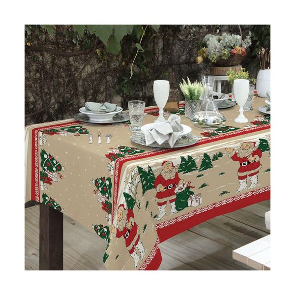 Toalha Mesa Retangular Rústico 140cmx290cm Árvore Raner