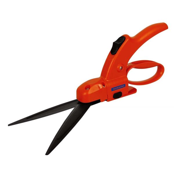 Tesoura Para Grama Tramontina com Cabo de Nylon Termoplástico e Trava Laranja
