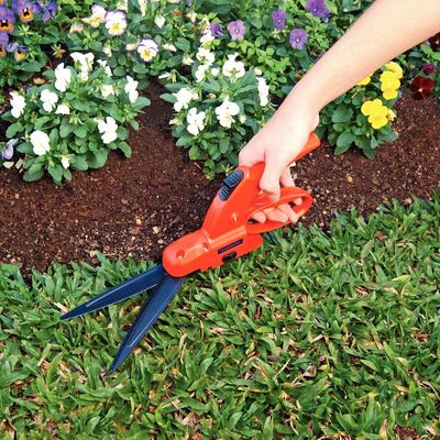 Tesoura Para Grama Tramontina com Cabo de Nylon Termoplástico e Trava Laranja