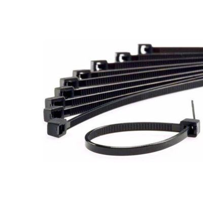 Abraçadeira De Nylon 4,5x200mm - 100 Unidades Preto