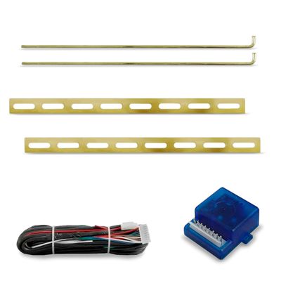 Kit Trava Elétrica 2 Portas Universal Modelo Espaguete KX3