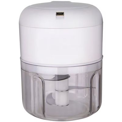 Mini Processador de Alimentos 3 Lâminas Cabo USB Euro Branco