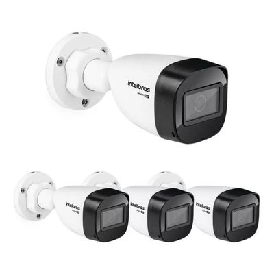 Kit 4 Câmeras Multi Hd 1 Mega 30m Vhd 1130 B G7 Intelbras