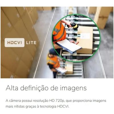 Kit 4 Câmeras Intelbras Full Hd 1220b Dvr 4 Canais C/ Hd