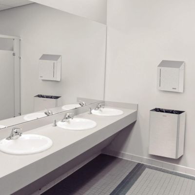 Dispenser de Papel Toalha Interfolhado Tramontina para Banheiro em Aço Inox Acetinado