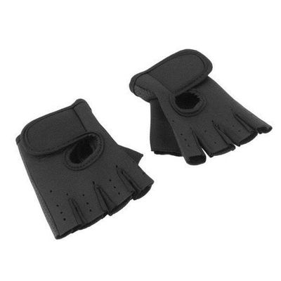 Par De Luva Profissional Academia Esporte Treino Musculação Ciclismo Exercícios Cor:preto