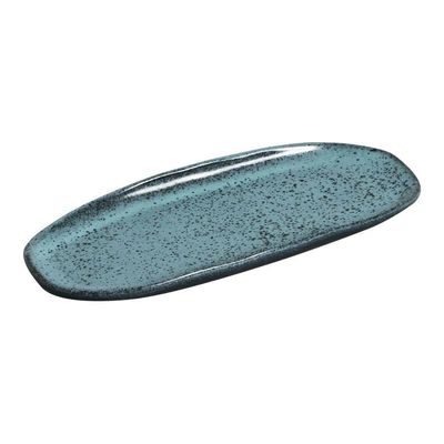 Conjunto Com 04 Travessas Oval Rasa Orgânico Night Sky Porto Brasil