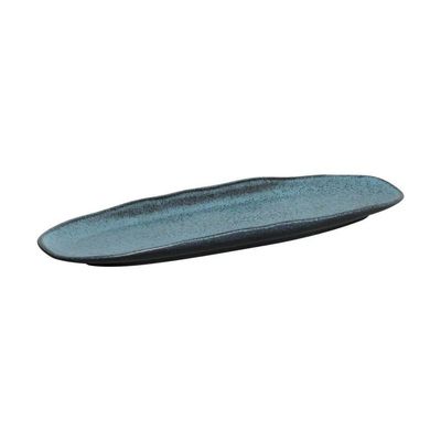 Conjunto Com 04 Travessas Oval Rasa Orgânico Night Sky Porto Brasil