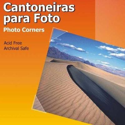 Cantoneiras Moldura De Foto Transparente Maxi View 250 Und