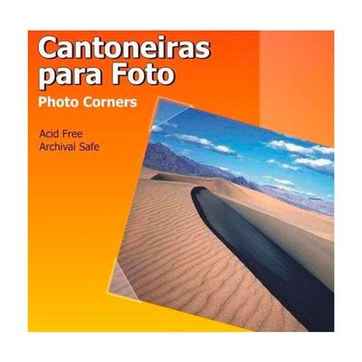 Cantoneiras Moldura De Foto Transparente Maxi View 250 Und