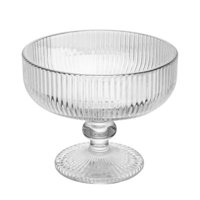 Conjunto 04 Taças De Sobremesa Cristal Ecológico 300 Ml Lines Wolff