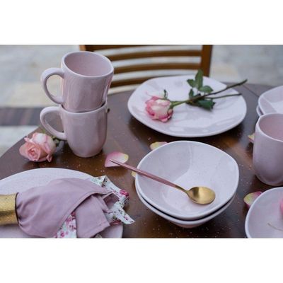 Aparelho De Jantar 20 Peças Pink Sand Oxford