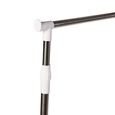 Roupeiro Le com Sapateira Prata 88x43x97 170cm
