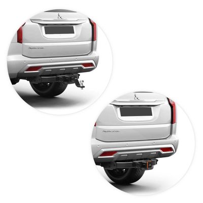 Engate de Reboque Pajero Sport 2021 a 2025 Removível 1500kg Keko K1