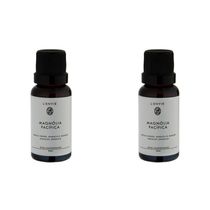 Kit 02 óleos Concentrado Magnólia Pacífica 20ml Lenvie