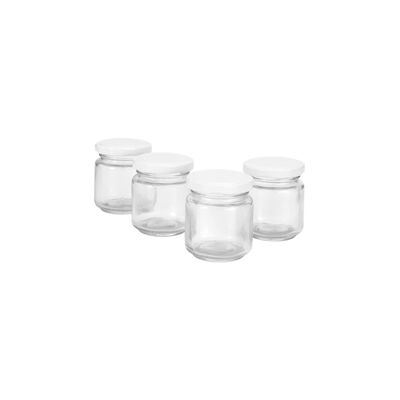 Pote de Vidro Le 100 ml com 4 Unidades