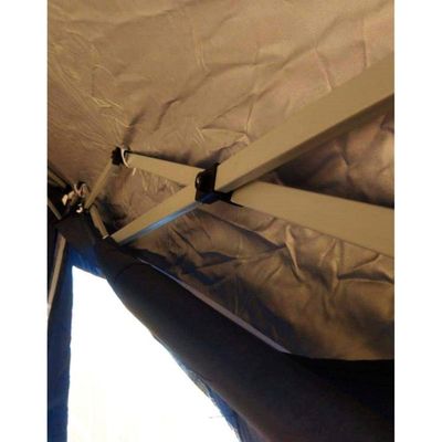 Tenda Gazebo X-flex Oxford Com Silvercoating Azul 3m X 3m Dobravel Mor