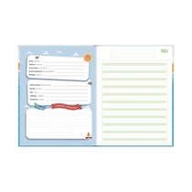 Caderno Caligrafia Tilibra Brochura Capa Dura Pauta Verde Sapeca 40 Folhas